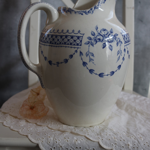 リュネヴィル ジャグ ルイ16世 Lunéville K&G Louis XVI リュネヴィルのジャグ ルイ16世 Lunéville K&G Louis XVI 一輪挿し