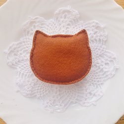 フェルト　ねこちゃんホットケーキ 1枚目の画像