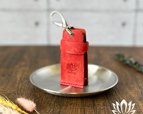 LOEWE 赤 レザー キーケース LOEWE 赤 レザー キーケース LOEWE 赤 レザー キーケース