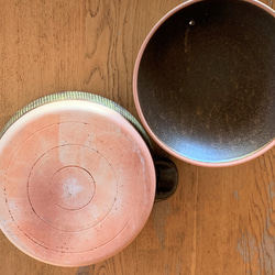 ストライプ土鍋(五人用)　10号　耐熱陶器 5枚目の画像