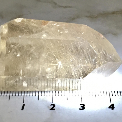 シャンパンゴールド ルチルクォーツ マニフェステーション ダウ カット