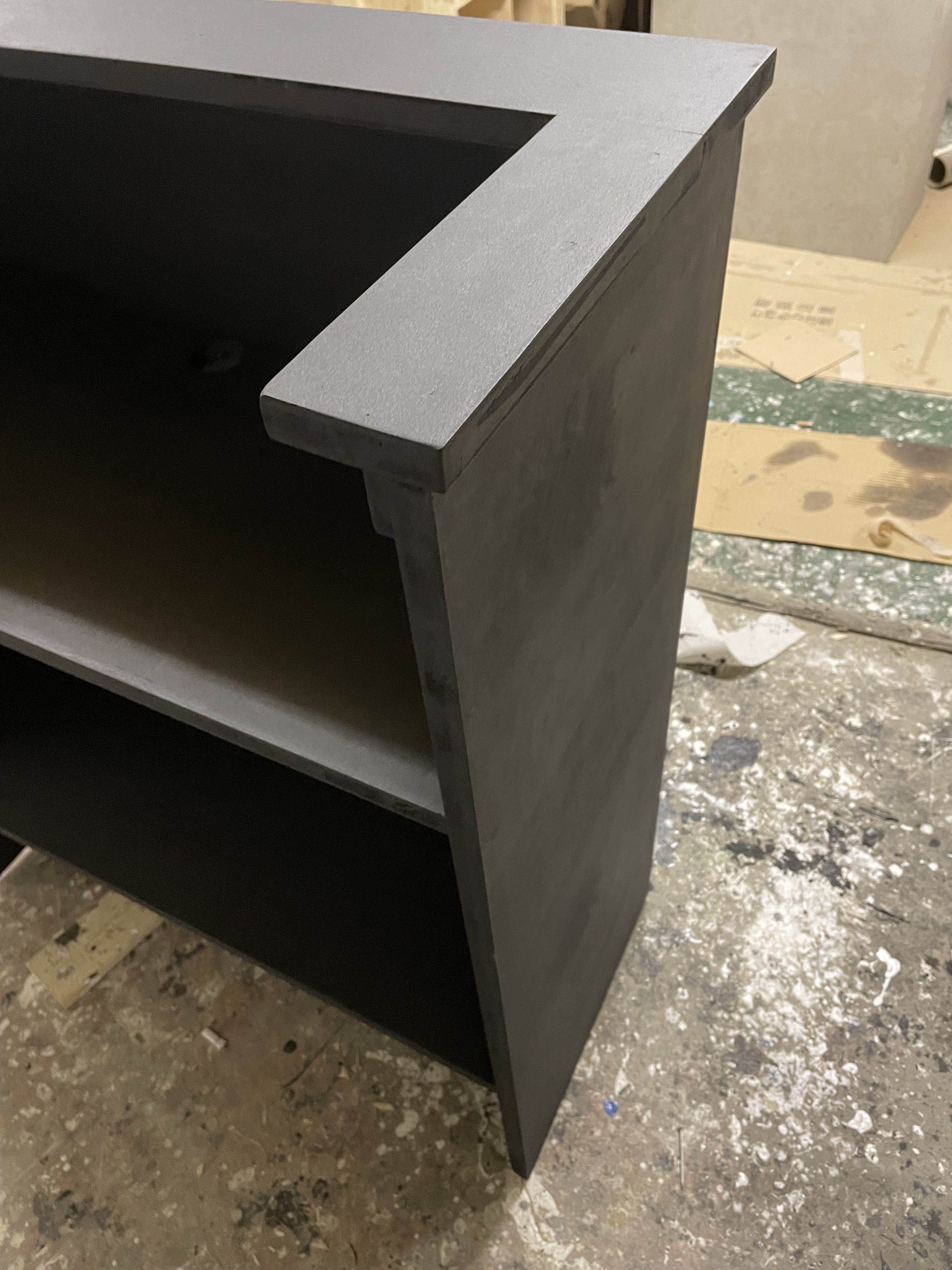 レジカウンター　受付カウンター。