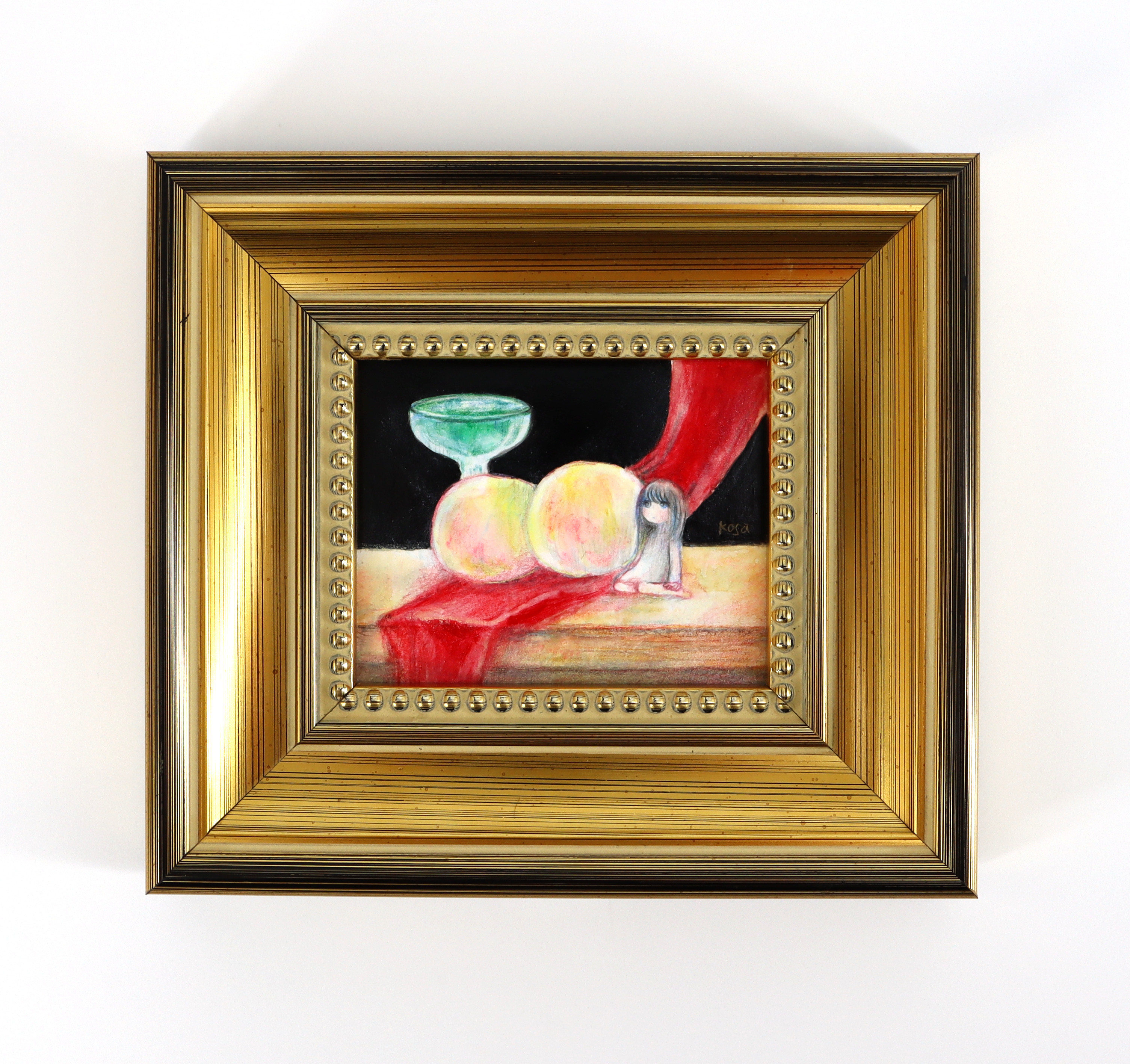 原画 / 桃のある静物 絵画 小坂由希 通販 15164440｜Creema