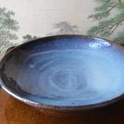 【大皿】豪華な特別皿セット(大中小)コスモブルー 7枚目の画像