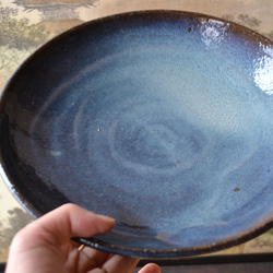【大皿】豪華な特別皿セット(大中小)コスモブルー 14枚目の画像