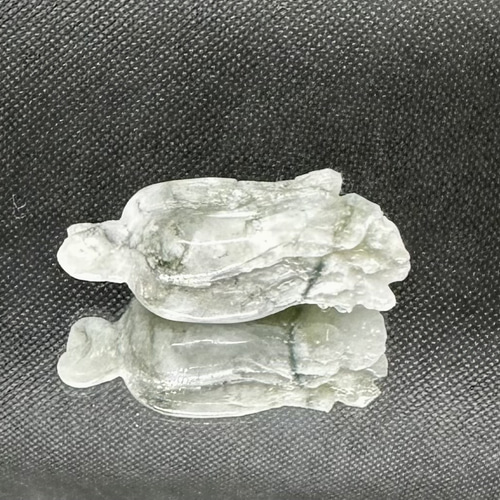 国産琅翡翠 小白菜(小百財) ネックレス・ペンダント ケンちゃん