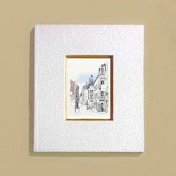 ポストカード ヨーロッパ風景画（組み合わせ自由4枚セット1.000円）No.209  ロワールの町 4枚目の画像