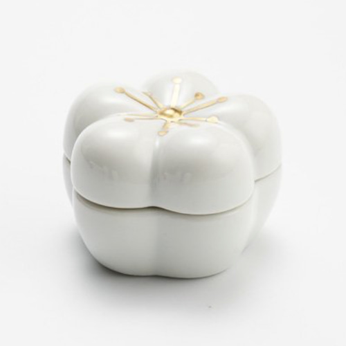 銀製／ボンボニエール・梅の花束。【大正レトロ・三越・銀製】。 銀製／ボンボニエール・梅の花束。【大正レトロ・三越・銀製】。