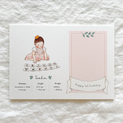 A５台紙＊選び取りカード (小) 専用＊ＧＩＲＬ 5枚目の画像