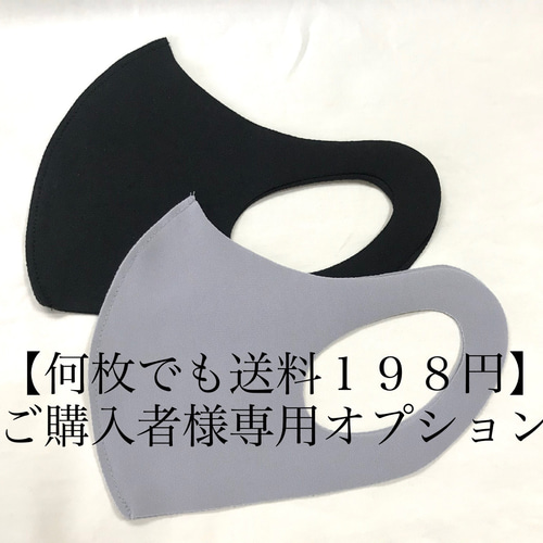 同時購入専用・追加オプション】『何枚でも送料198円』マスクを購入