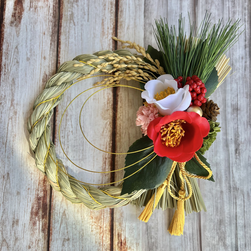 お正月 しめ縄飾り C しめ縄・しめ飾り nana 通販 15165705｜Creema