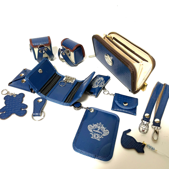 ラウンドファスナー　プレミアム　コース　受注生産品　長財布　ランドセルリメイク 組み合わせにより無理な場合があります 肩紐を除く ミニランドセル ミニミニランドセル キーホルダー FKP1827180755(14000円)