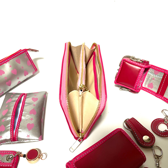 ラウンドファスナー　プレミアム　コース　受注生産品　長財布　ランドセルリメイク 組み合わせにより無理な場合があります 肩紐を除く ミニランドセル ミニミニランドセル キーホルダー FKP1827180755(14000円)