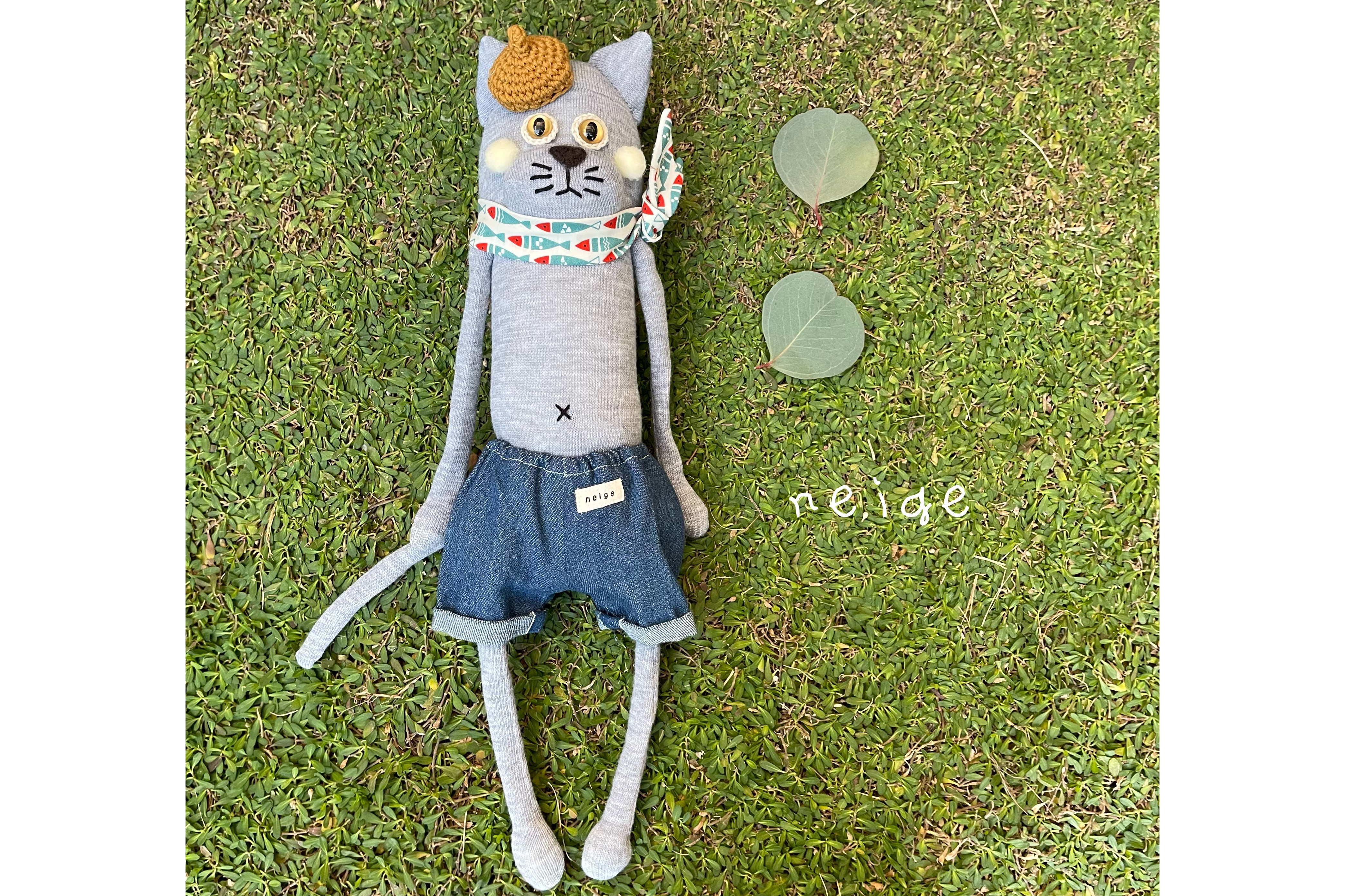 ポッケにゃん♡エキゾチック子猫ちゃん♡アートドール♡ぬいぐるみ ポッケにゃん♡エキゾチック子猫ちゃん♡アートドール
