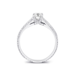 0.8ctエメラルドカットリング 20221212-004（4週間発送） 指輪