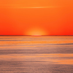 スカンジナビア 北欧バルト海に昇る太陽 日の出 プリントフォトポスター 北欧インテリア雑貨 5枚目の画像