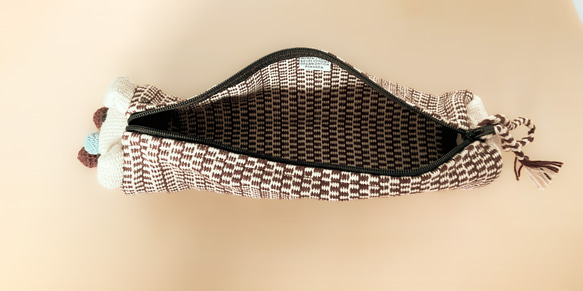 【送料無料】ペンケース　布　アニマル 5枚目の画像