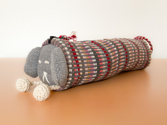 【送料無料】ペンケース　布　アニマル 2枚目の画像