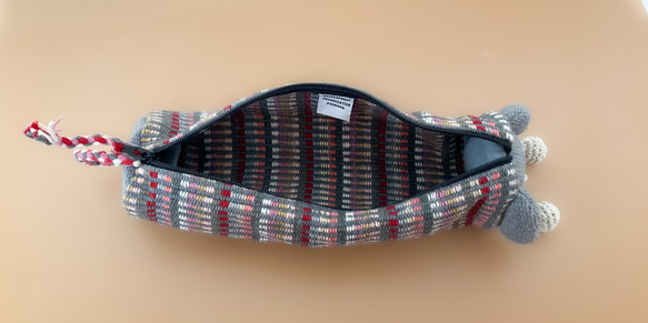 【送料無料】ペンケース　布　アニマル 5枚目の画像