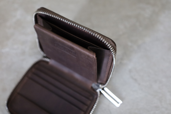 小さなお財布　CLIPPER（クリッパー）　chocolate 2枚目の画像