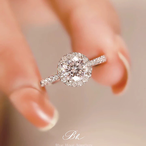 【半額】【1ct】モアサナイトリング 9号弱／キラキラ高品質/テスター鑑定済み 楽天市場】【限定40%OFFクーポン配布感謝祭】モアサナイト