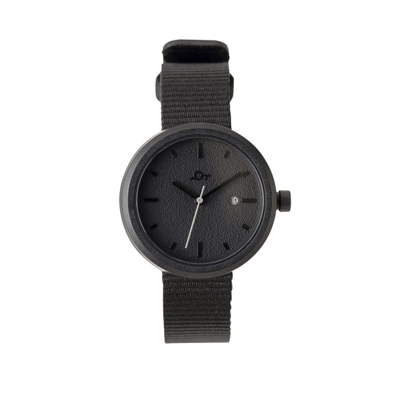 おもちゃから生まれた腕時計「YOT WATCH」　 32mm　Black/Black 2枚目の画像