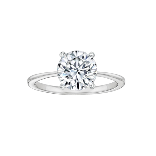 婚約指輪】0.7ct ソリティアリング（プラチナ・18KYG・18KPG