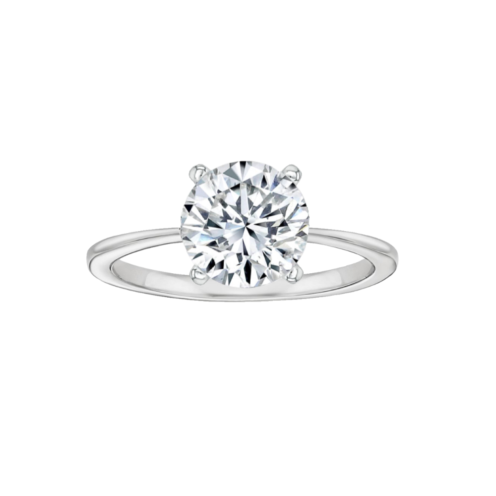 【婚約指輪】1.0ct ソリティアリング（プラチナ・18KYG・18KPG）