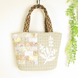 キット☆花のトートバッグ パッチワークキルト キット ハートフル