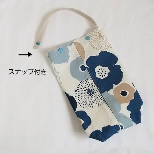 ☆   ボックスティッシュケース　北欧柄　ハンドメイド 取り替え簡単☆吊り下げられる☆ボックスティッシュカバー