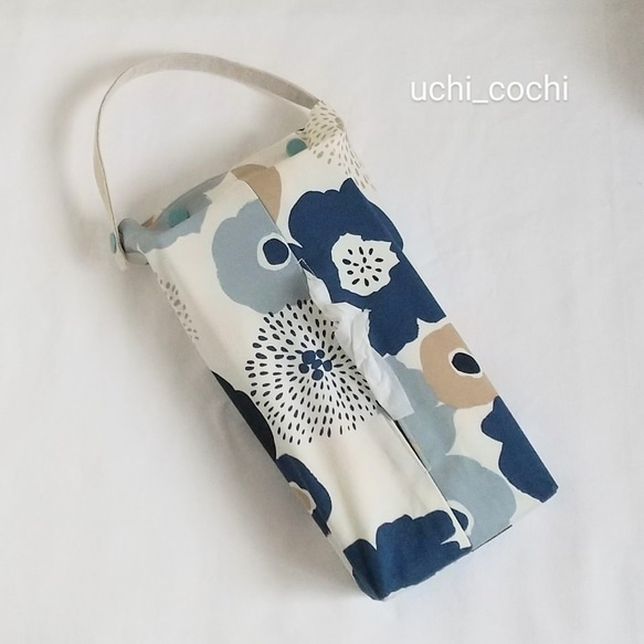 ☆   ボックスティッシュケース　北欧柄　ハンドメイド 取り替え簡単☆吊り下げられる☆ボックスティッシュカバー