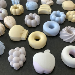 カヌレ型アロマストーン(2個セット・色はおまかせ) ディフューザー