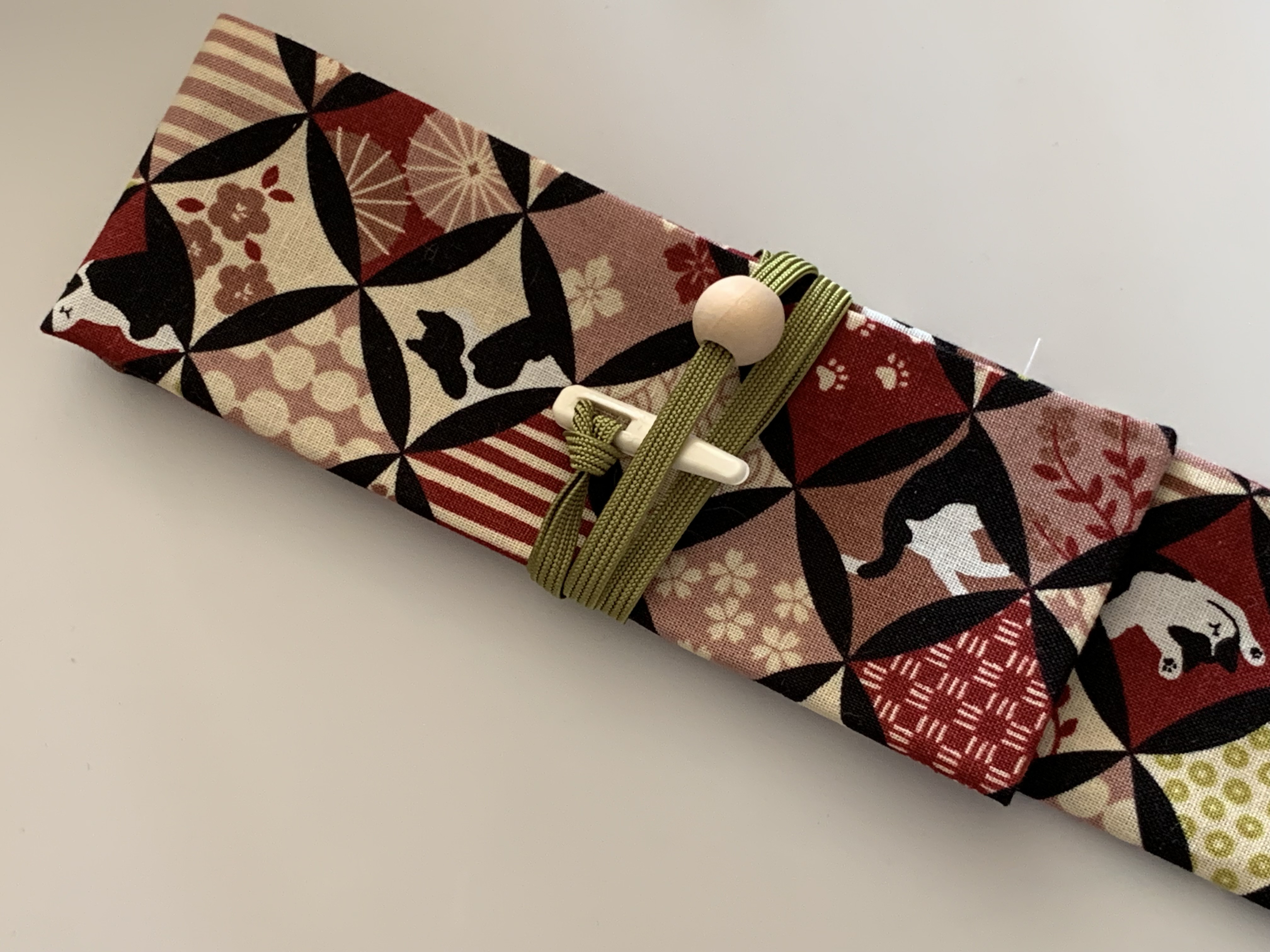 ✴︎ 専用品です ✴︎8本入れ巻き篠笛袋2点 ✴︎ 専用品です ✴︎8本