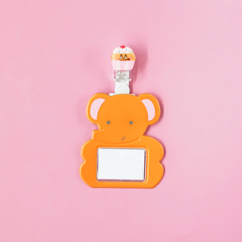 名札クリップ さくらんぼ 立体さくらんぼ ぷっくり スイートな名札クリップYummyシリーズ その他入園グッズ キラ