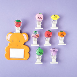 フルーティーな名札クリップYummyシリーズ その他入園グッズ