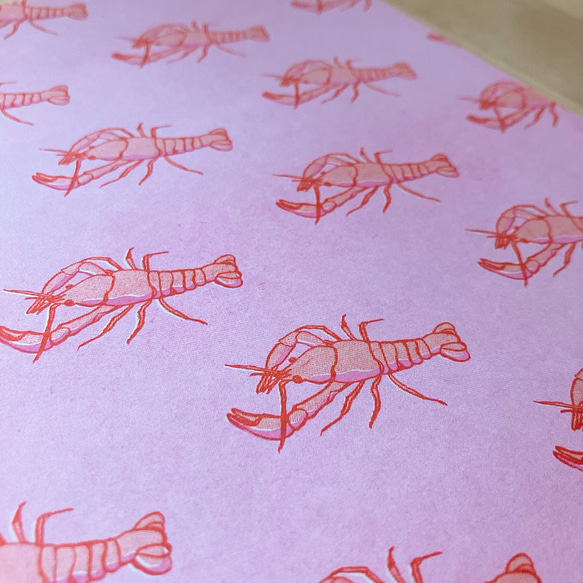 ザリガニのレターセット 3枚目の画像