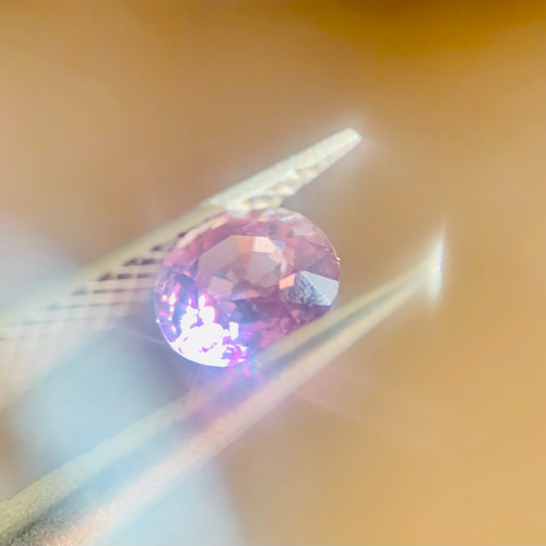 天然パパラチアサファイア1.45ctルース 天然 パパラチアサファイア 非加熱 0.74ct ルース 宝石 その他