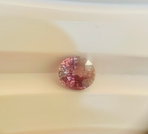 ０．４０７ct 天然パパラチアサファイア ルース パパラチア パパラチャ パパラチアサファイア0.616ct ルースDPSミニ鑑別 - パパラチア