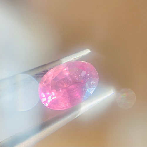 天然 パパラチアサファイア 非加熱 0.93ct ルース 宝石 その他