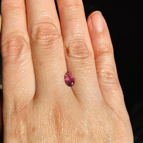 天然 パパラチアサファイア 非加熱 0.93ct ルース 宝石 その他