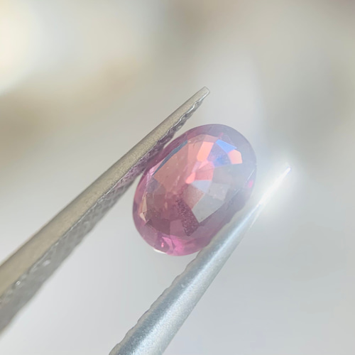 天然 パパラチアサファイア 非加熱 0.93ct ルース 宝石 その他
