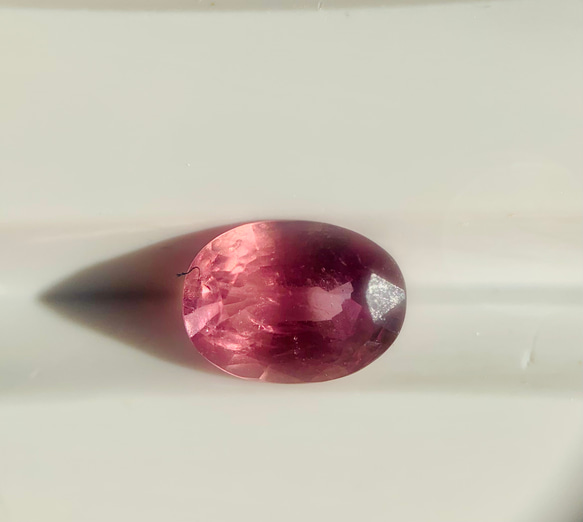 天然　パパラチアサファイア　非加熱　0.93ct ルース　宝石 3枚目の画像