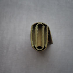【高級革】ギボシ金具のミニ財布　プエブロレザー　財布　本革　コンパクト財布 10枚目の画像