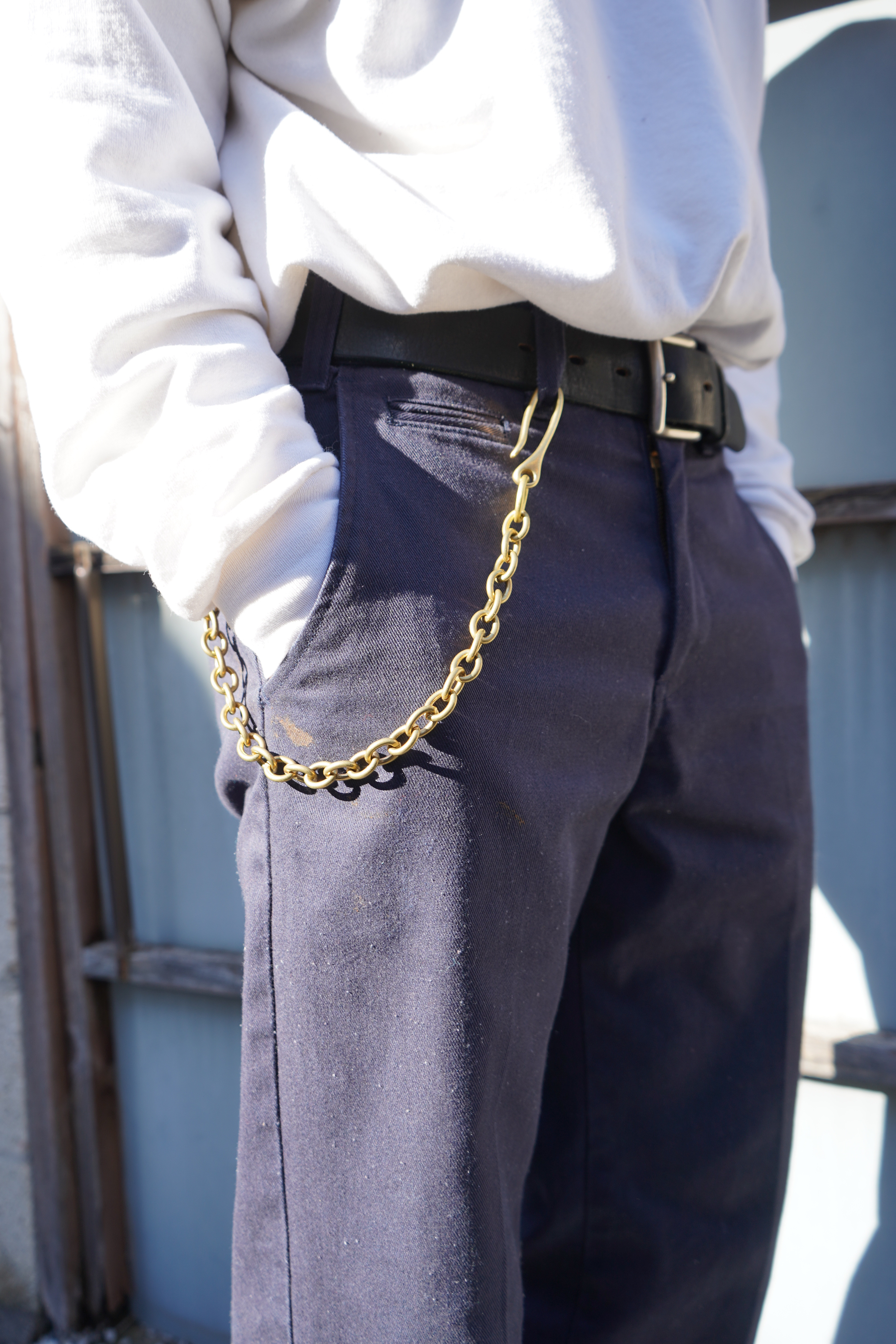 Ryoku 真鍮 wallet chain