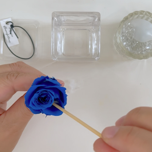 手作りキット】プリザーブドフラワーのCUBEが3つ作れる「1.2.3キット