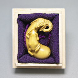 極上　しゃれこうべ根付　25g 東里7-0813⭐︎2F 極上 しゃれこうべ根付 25g 東里7-0813⭐︎2F 極上 しゃれこうべ根付