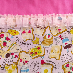 給食セット♡スマイリートーストの給食袋＆ランチョンマット(40☓60) 8枚目の画像