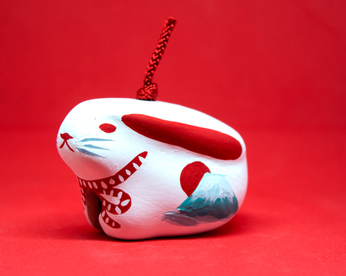 干支土鈴【卯年_富士山】 その他置物 手作り工房 Clay's Whisper 通販