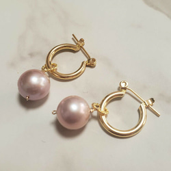 再々販】淡水パール フリーサイズ 3連ワイヤーリング 指輪・リング