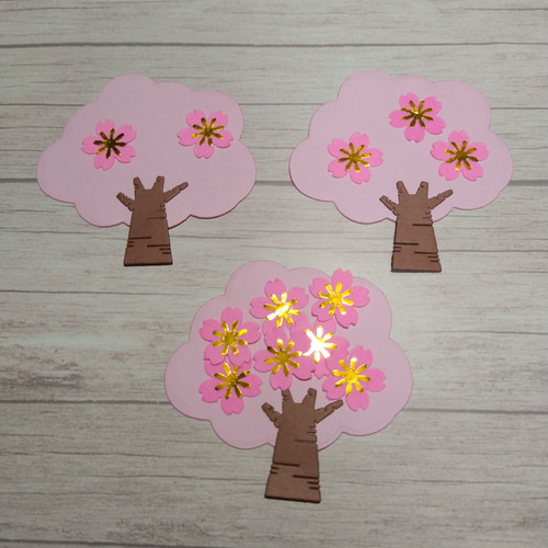 ☆オーダー受付中☆SPRINGセット☆春☆ダイカット☆クラフトパンチ